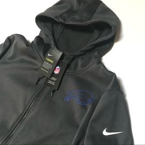 Nike Buffalo Bills Therma DriFit Zip Hoodie Jacket